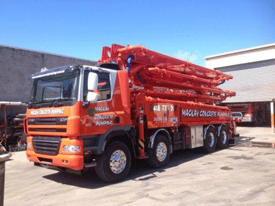 Truck - Concrete Construction Experts in Mackay, QLD